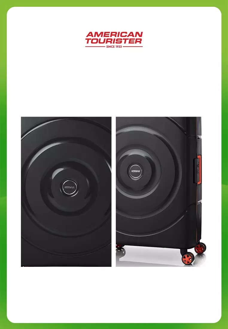 American Tourister Koper Hardcase Circurity Large 28 Inch - Black