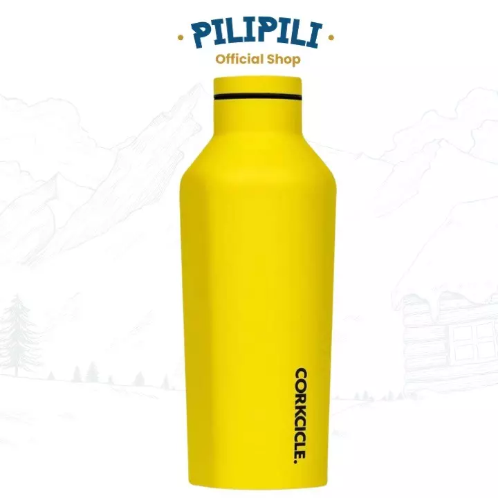 Corkcicle Canteen 9 oz / 270ml Neon Yellow