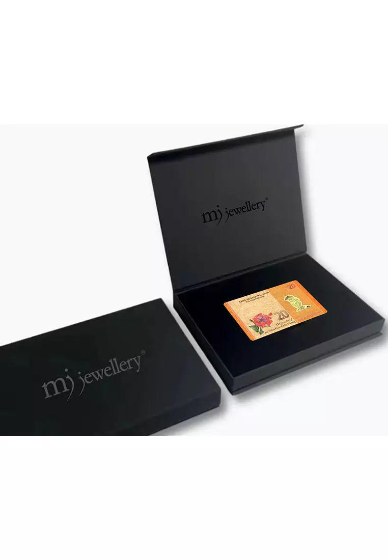 5G Gold Collection 999.9/24K Malaysian Ringgit Series Gold Bar (0.5g)