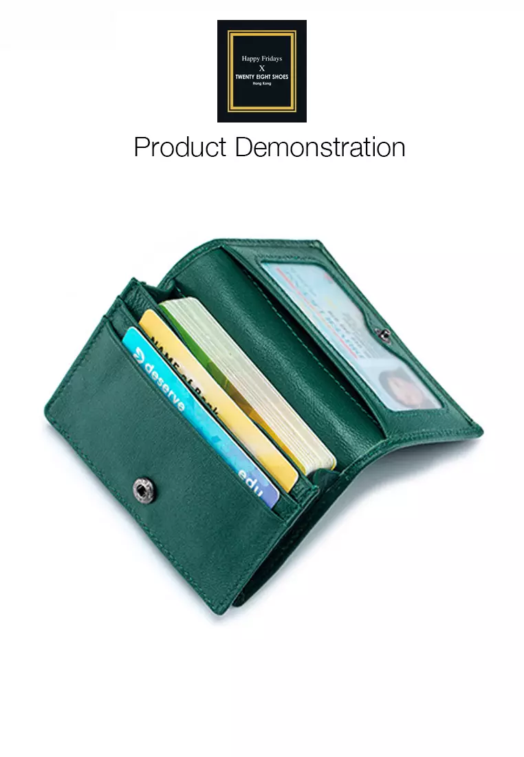 Weave Sheepskin Card Holder Purse JW AN-8822