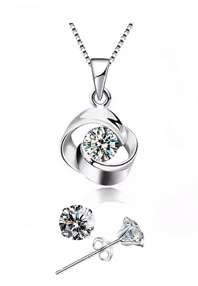 YOUNIQ YOUNIQ Hana 925 Sterling Silver Necklace Pendant with