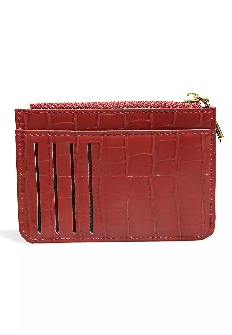 Card Wallet Dompet Kartu Wanita Mini Design Many Slot Material Leather ORIGINAL