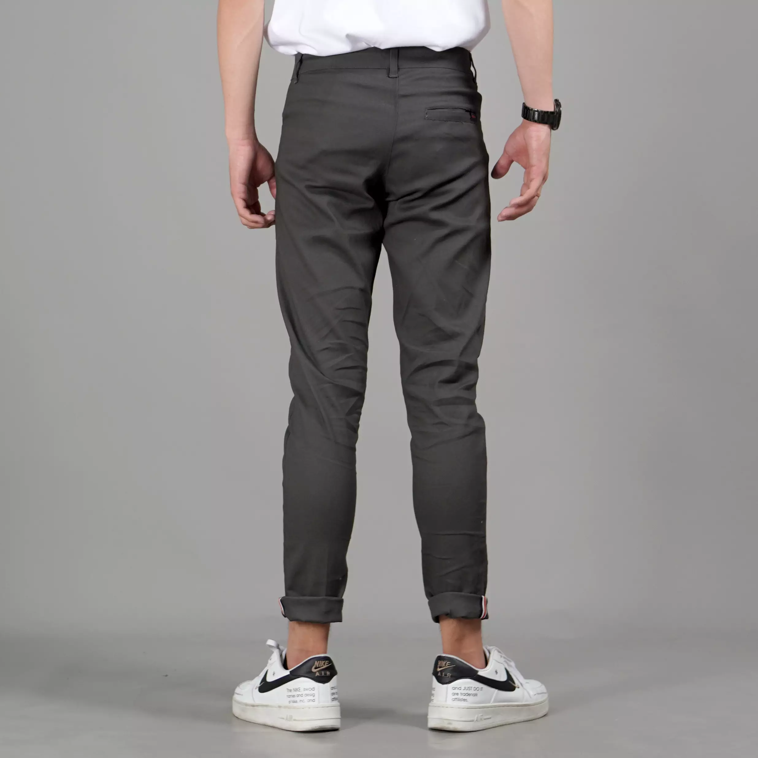  JAVIER Celana Chino Panjang Pria Celana Chinos Pria Chino Pants - ABU TUA
