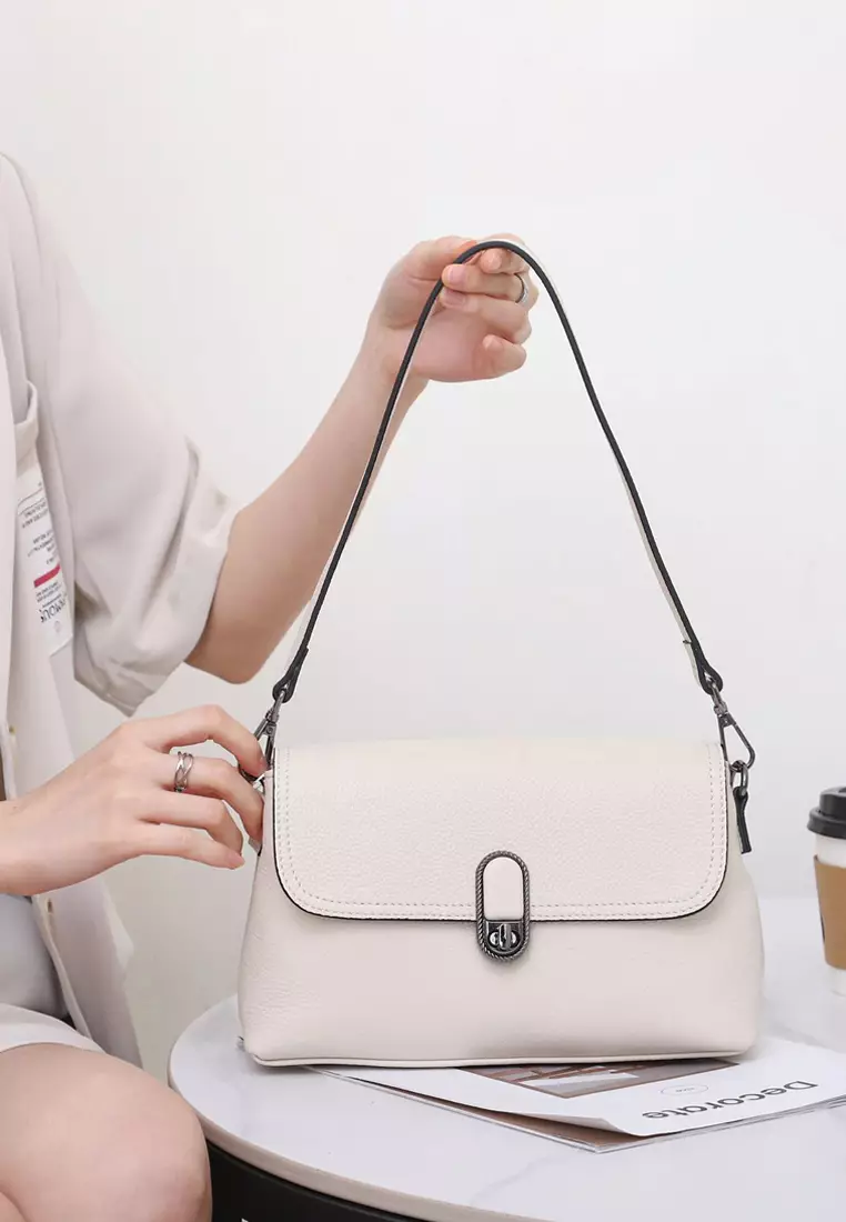 VANSA Fashion Top Layer Cowhide Shoulder Crossbody Bag VBW-Cb-063