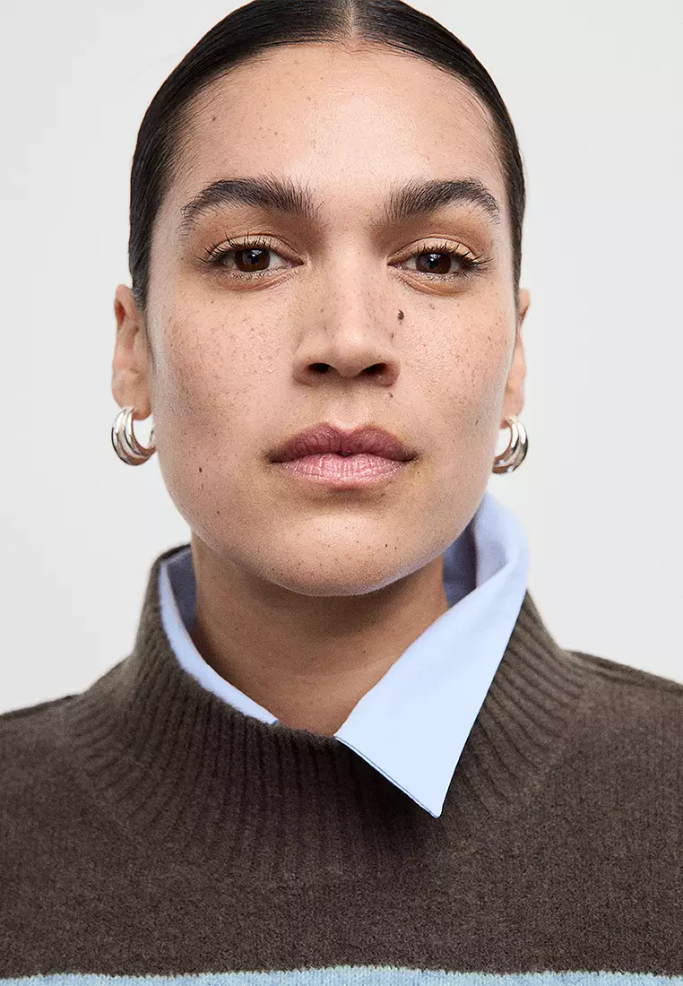 Oversized Striped Sweater