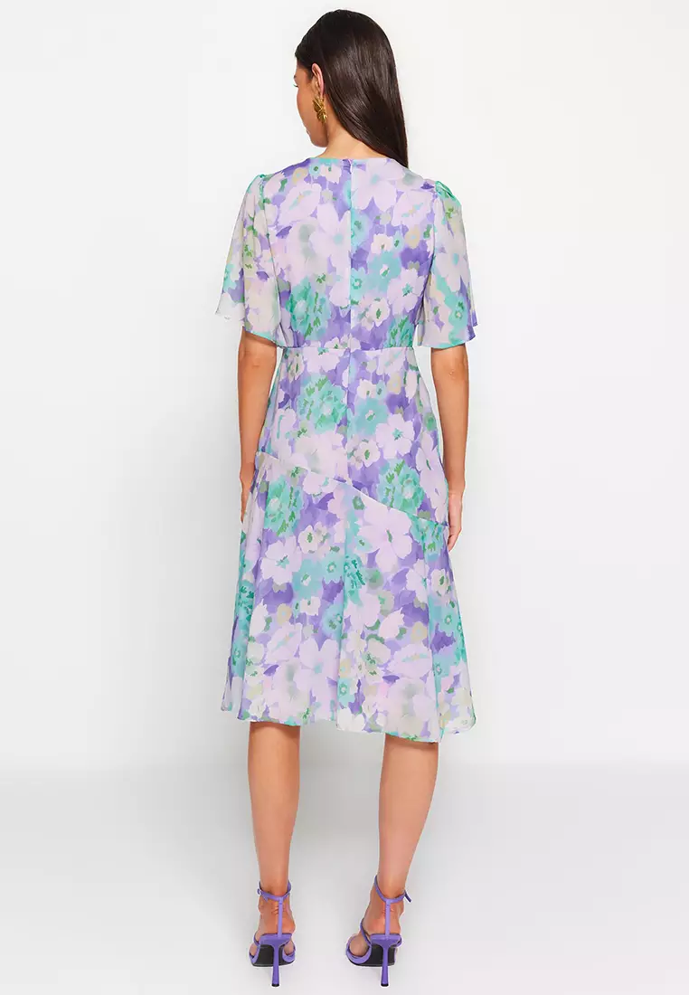 Floral Print Woven Dress