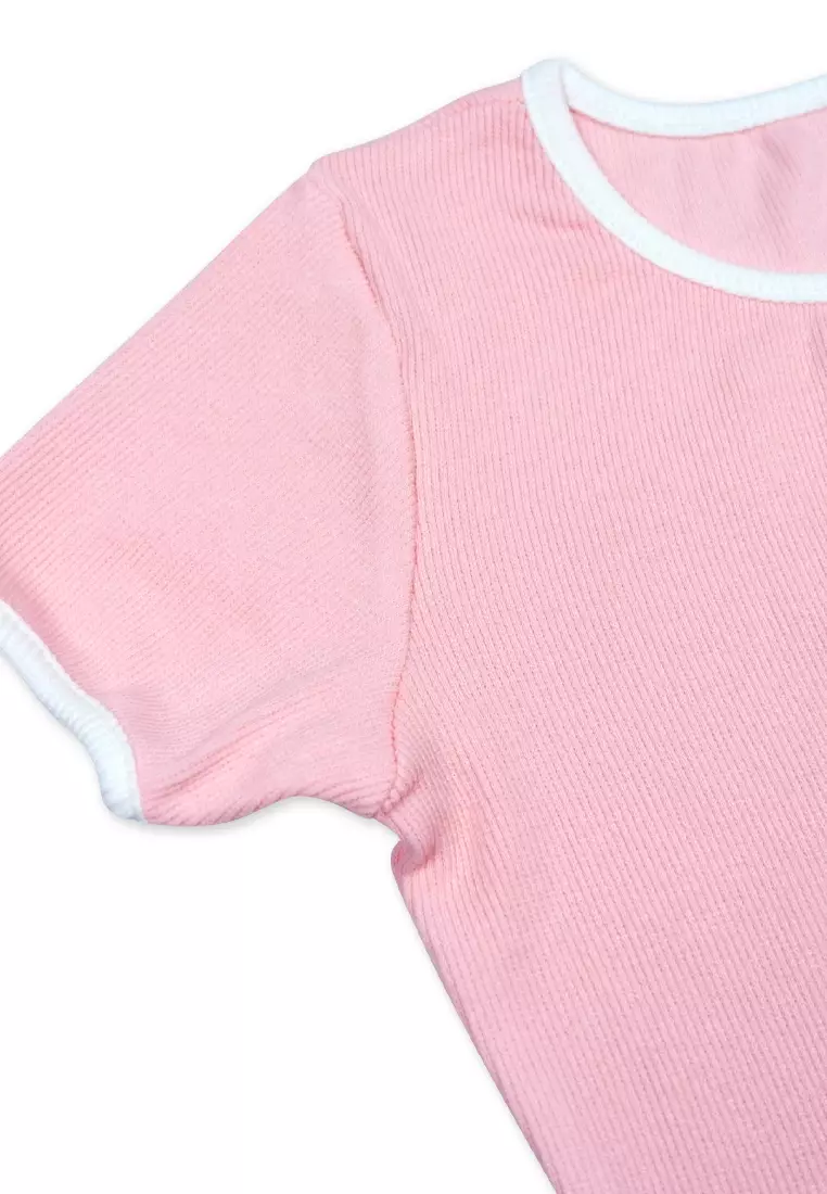 Girls Blouse with Skirt Set