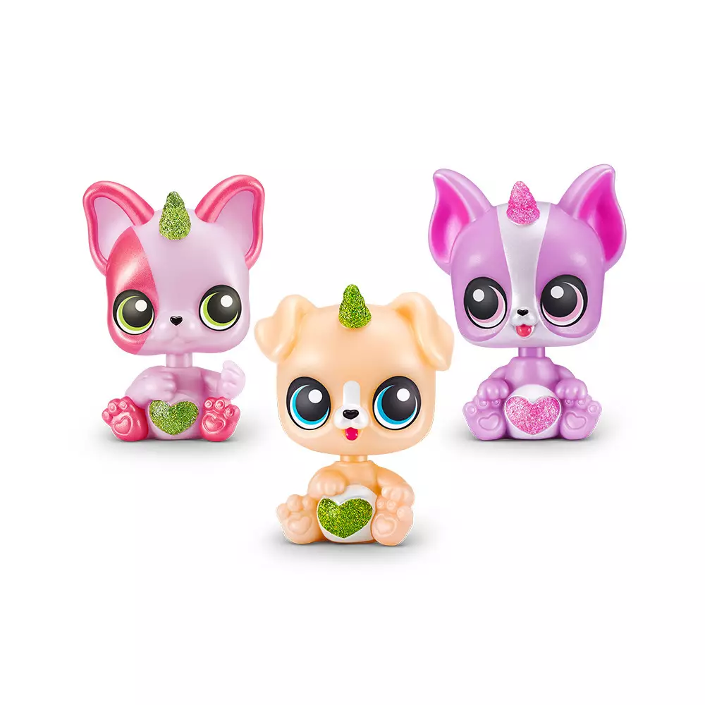 ZURU SET MINIFIGURE RAINBOCORNS POCKET PUPPYCORNS RANDOM