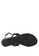 London Rag black Sarah Toe Post Flat Sandals 5C7C3SH50BC832GS_7