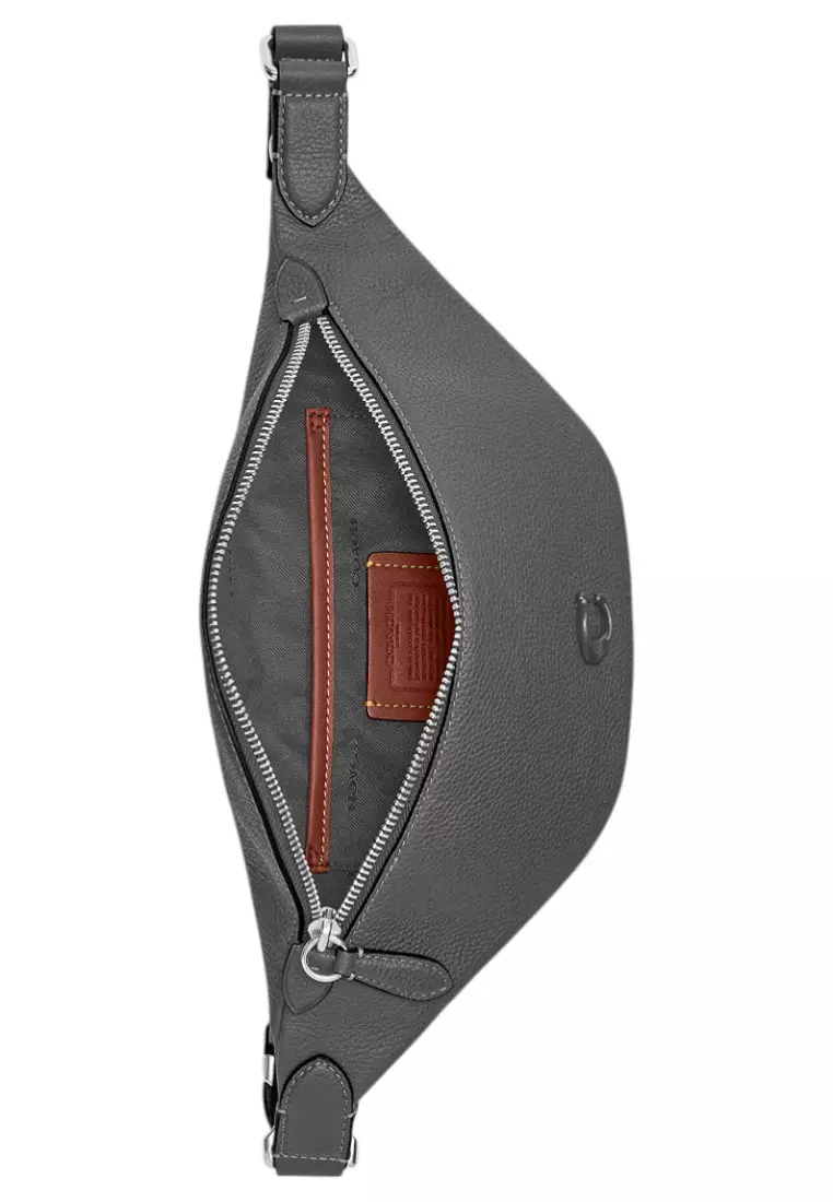 Mens Charter Belt Bag 7 - Charcoal Grey