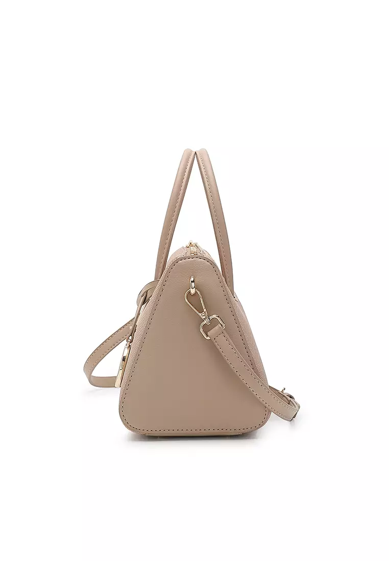 Women's Top Handle Bag / Sling Bag / Crossbody Bag (手拿袋 / 斜孭袋) - 棕色
