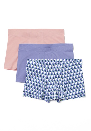H&M pink and purple and multi 3-Pack Short Trunks CADC5US5189C2BGS_1