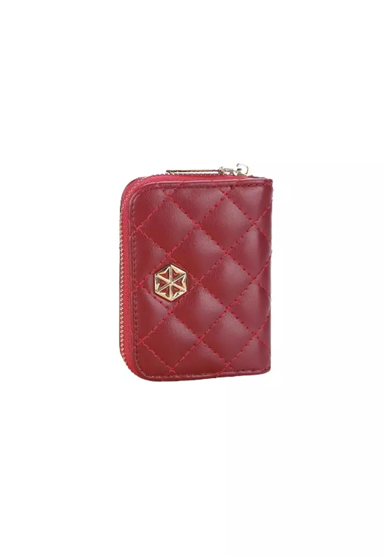 Dompet Kecil Kartu Wanita Bahan Kulit PU Leather Premium ORIGINAL