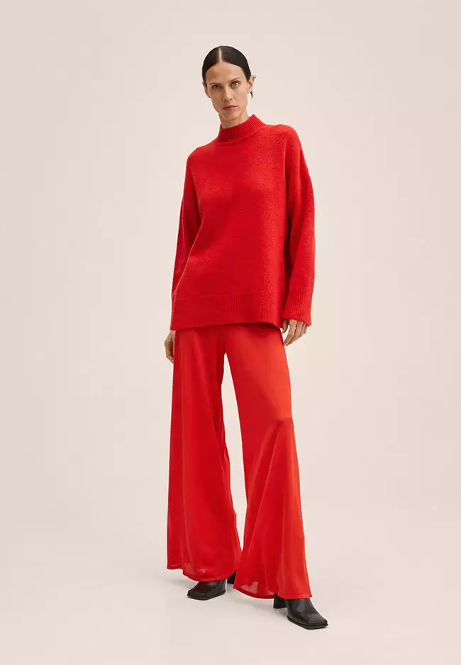 Knit Wideleg Trousers