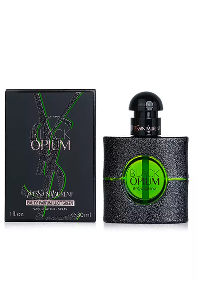 Black Opium Illicit Green Eau de Parfum Spray by Yves Saint Laurent - 1 oz