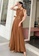 Sunnydaysweety brown Sleeveless with Hight Slit Hem Maxi jumpsuit A21031907BW A5E99AACE93665GS_2