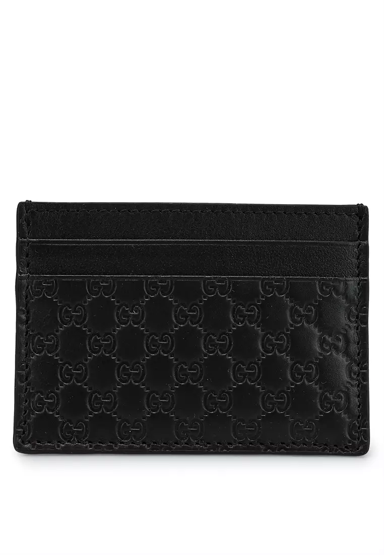 Buy Gucci GG Micro Guccissima Card Holder (bb) Online | ZALORA Malaysia