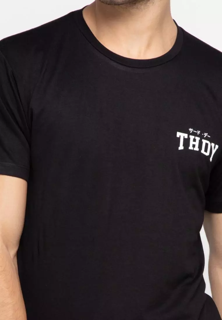 MTF94 thdy everlast dakir hitam kaos pria