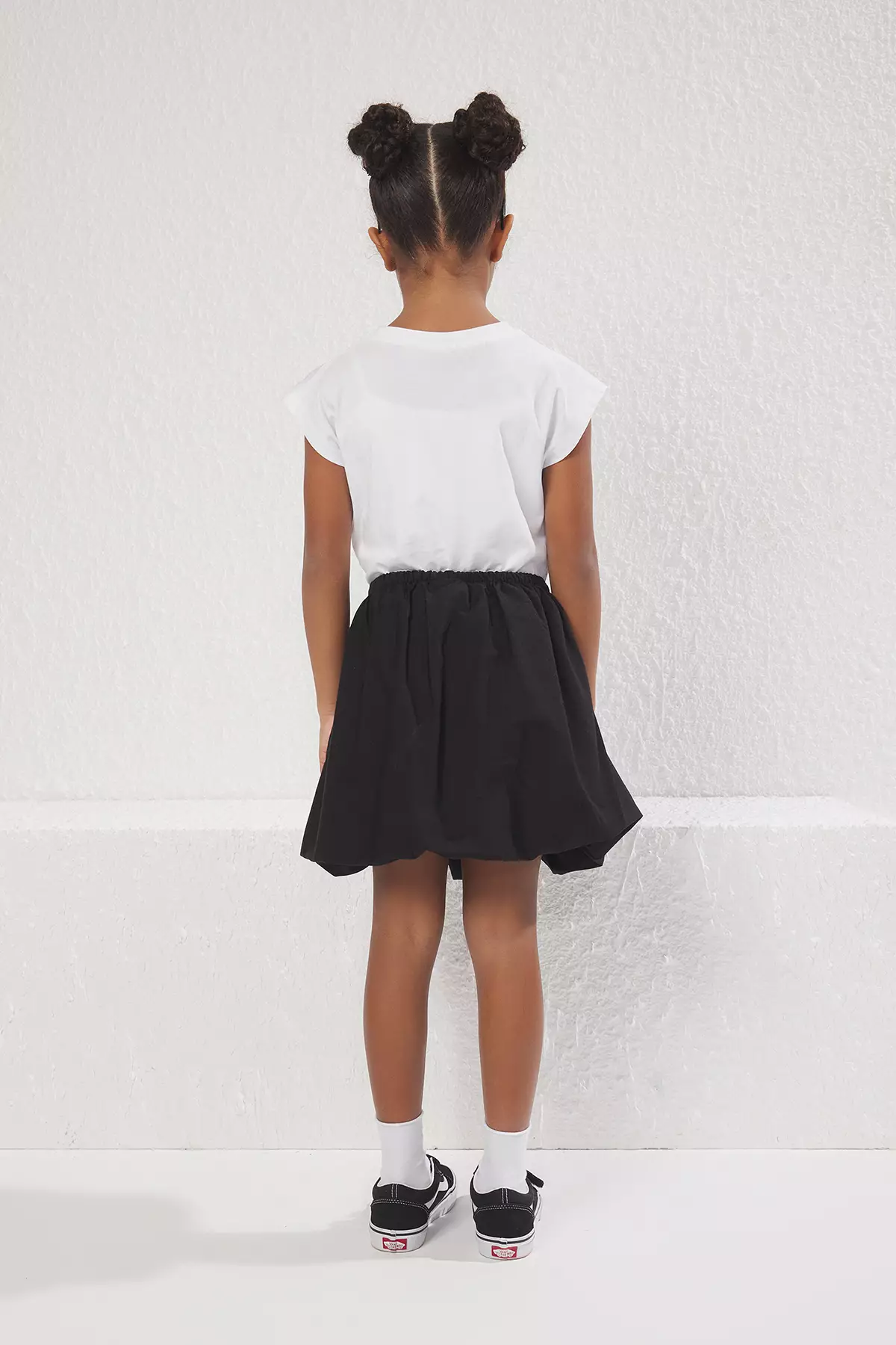 Balloon Fit Mini Skirt