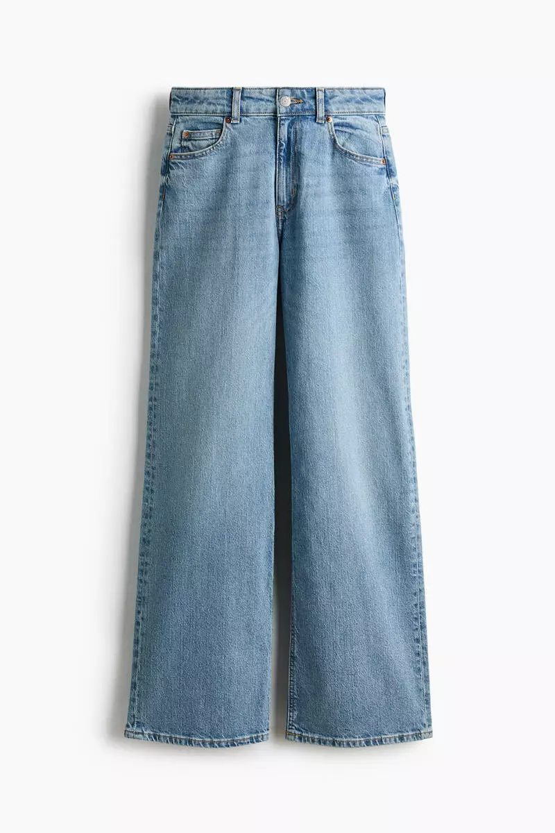Wide High Waist Jeans