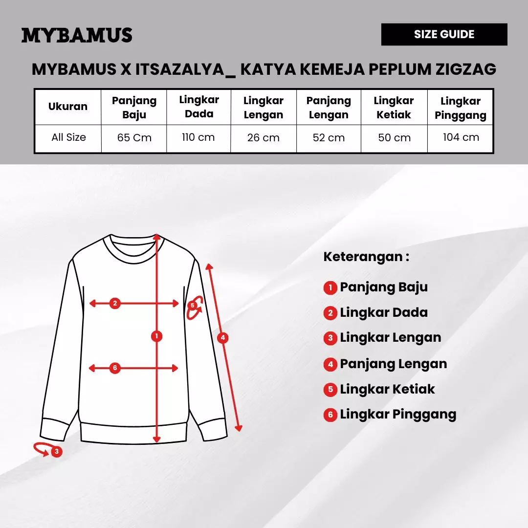 Katya Kemeja Peplum Zigzag - Coffee M19998 R44S2