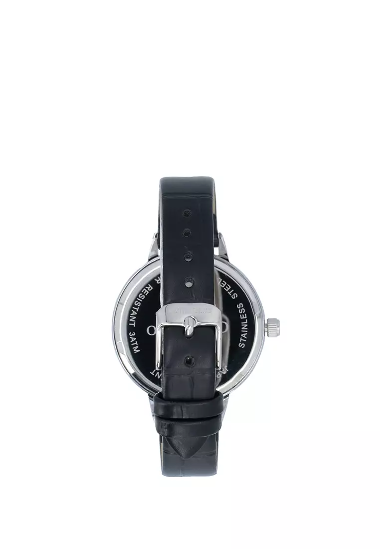Buy Carlo Rino Black The Grandeur Numeral Watch Online | ZALORA Malaysia