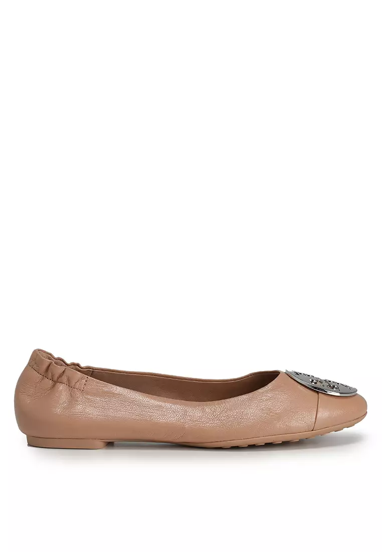 Jual TORY BURCH Claire Cap-Toe Ballet Flats (nt) Original 2025