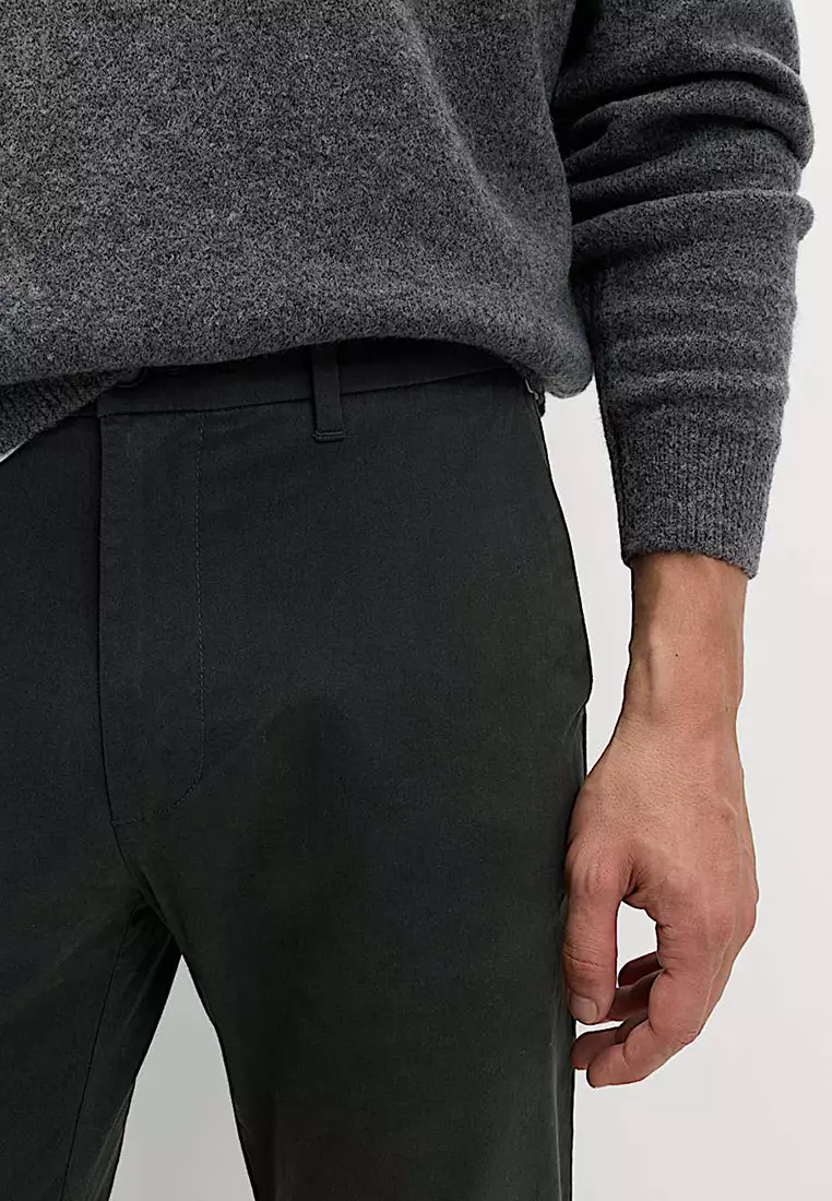 Slim Fit Cotton Rich Stretch Chinos