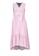 ZALORA BASICS pink Plunge Neck Tiered Dress C868BAA75963EFGS_5