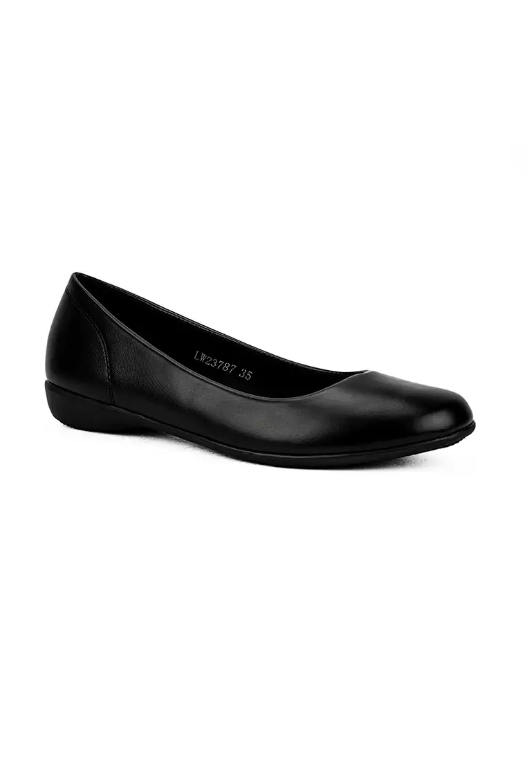 Buy Mario D' Boro Runway Lw 23787 Black Women Flat School Shoes 2023 Online  | Zalora Philippines