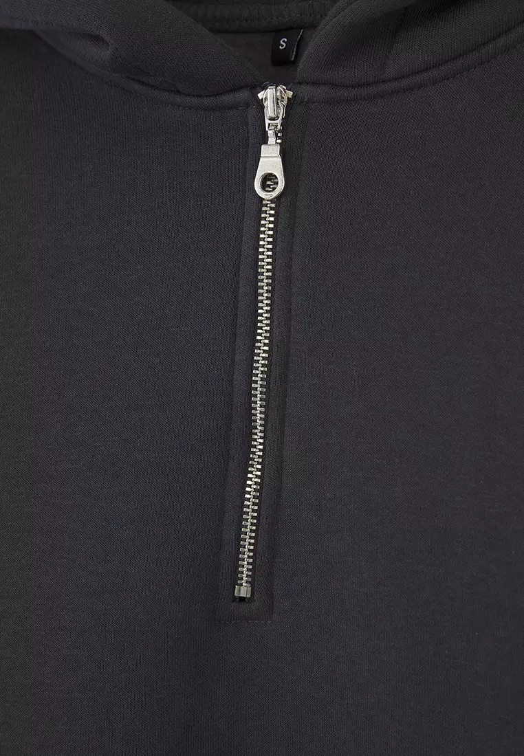 Basic Half-Zip Hoodie