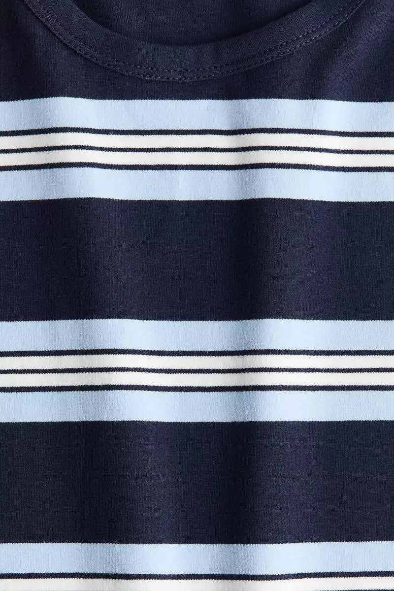 Fitted cotton T-shirt