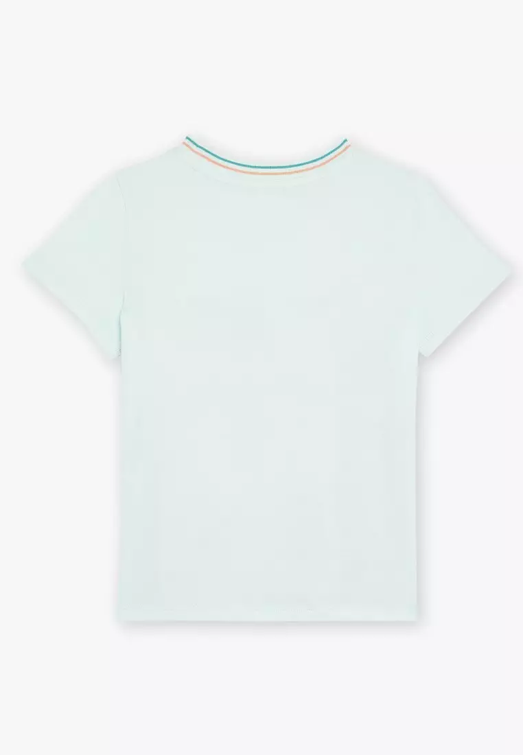 Light Turquoise Short Sleeve T-Shirt