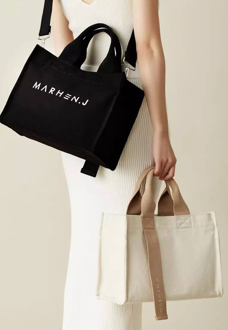 RICO Canvas Crossbody Bag All Black