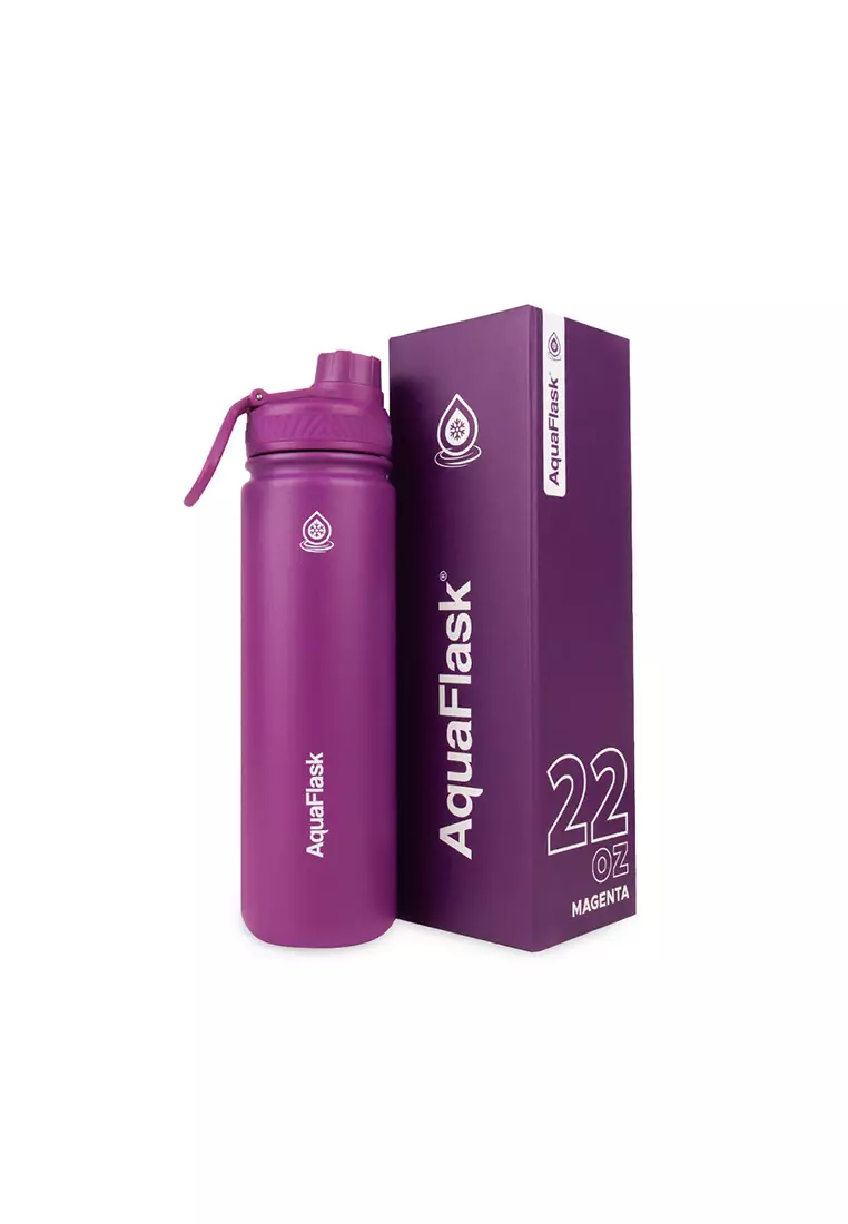 22oz Wide Mouth Water Bottle Magenta