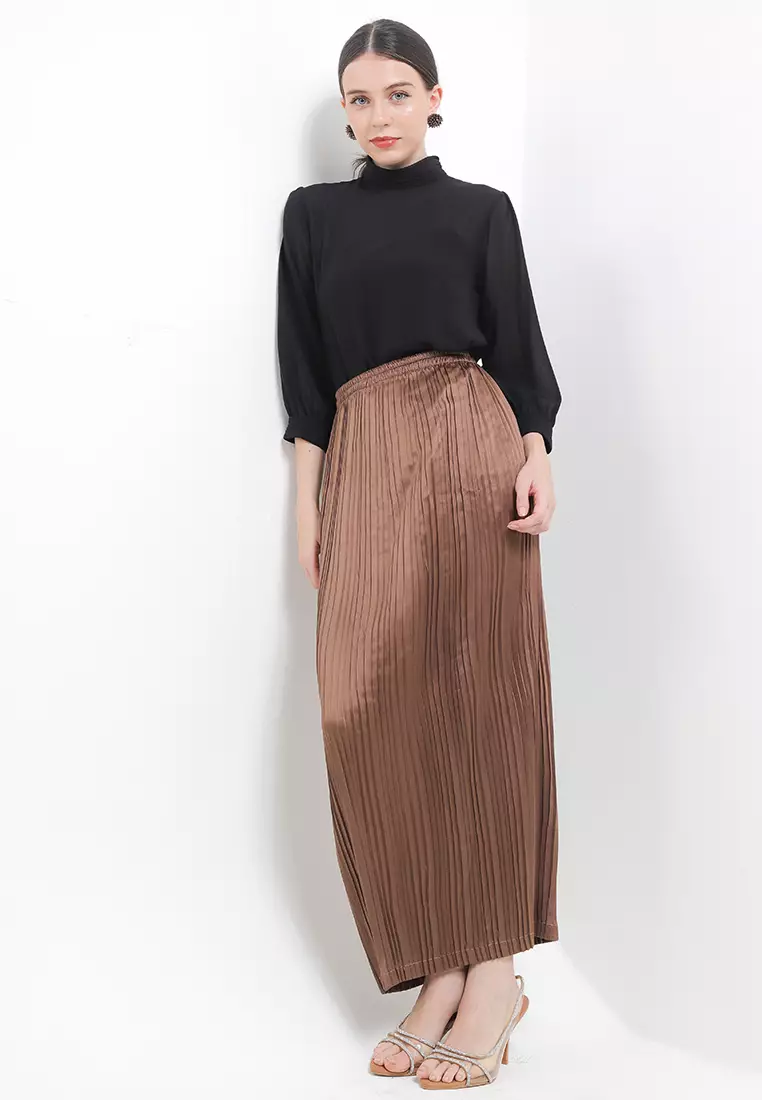 Rok Plisket Batik Original
