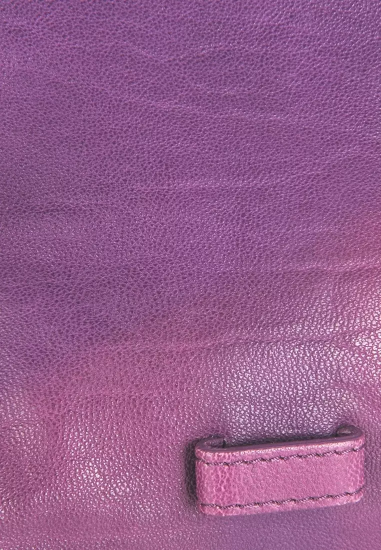 Pre-loved Proenza Schouler PS1 Clutch Bag for Women in Purple - D1-H00001-L001B-7018