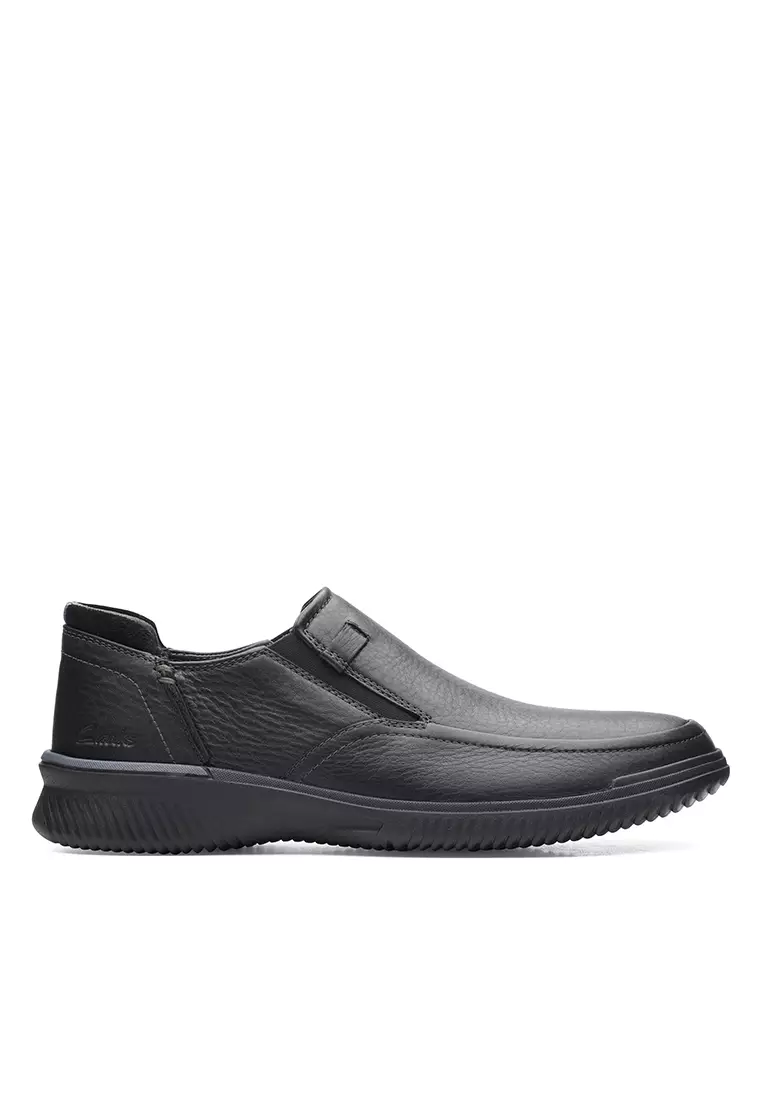 Discount on Clarks  shoes - SKU: Donaway Step Slip-On Black