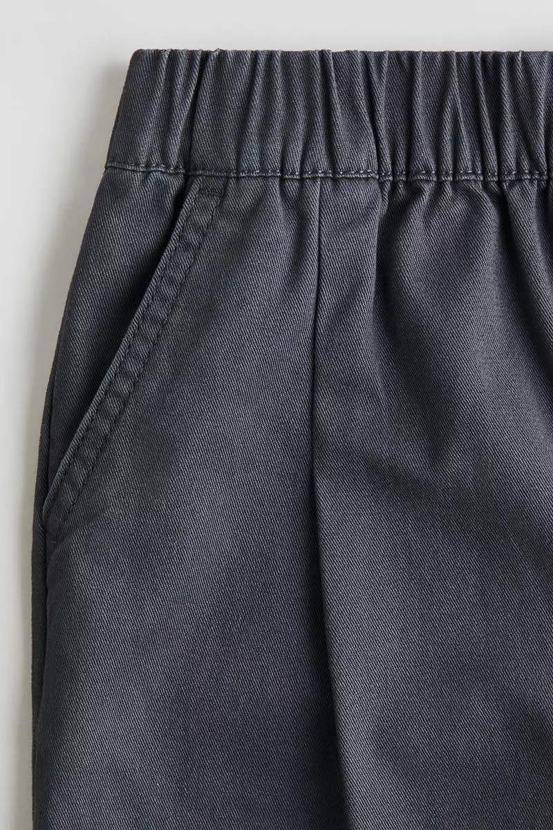 Cotton twill joggers