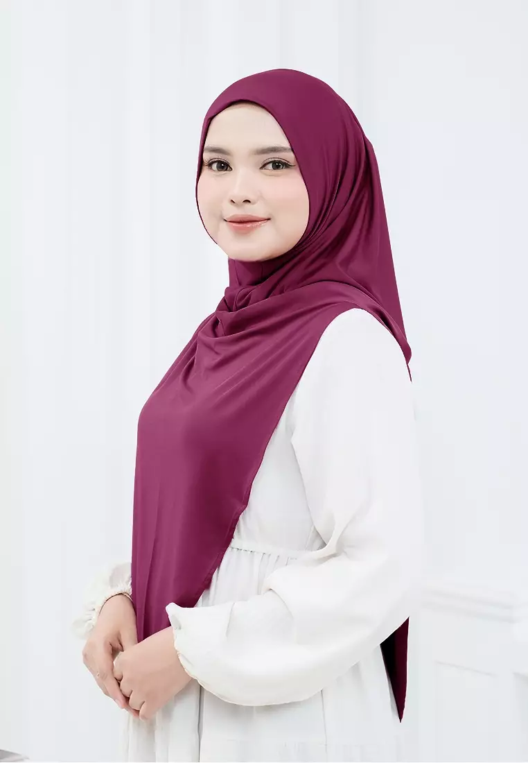 HIJAB INSTAN NAIMA - BURGUNDY