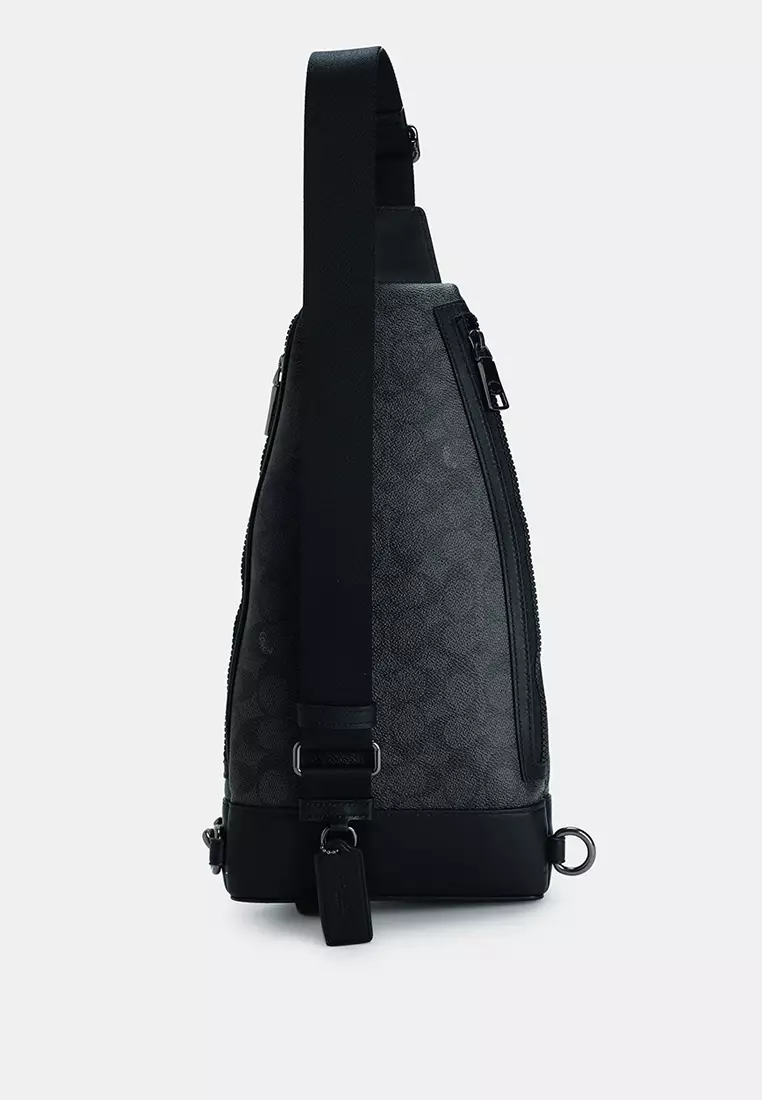 Buy COACH Dominic Sling Pack In Signature Canvas Online | ZALORA Malaysia