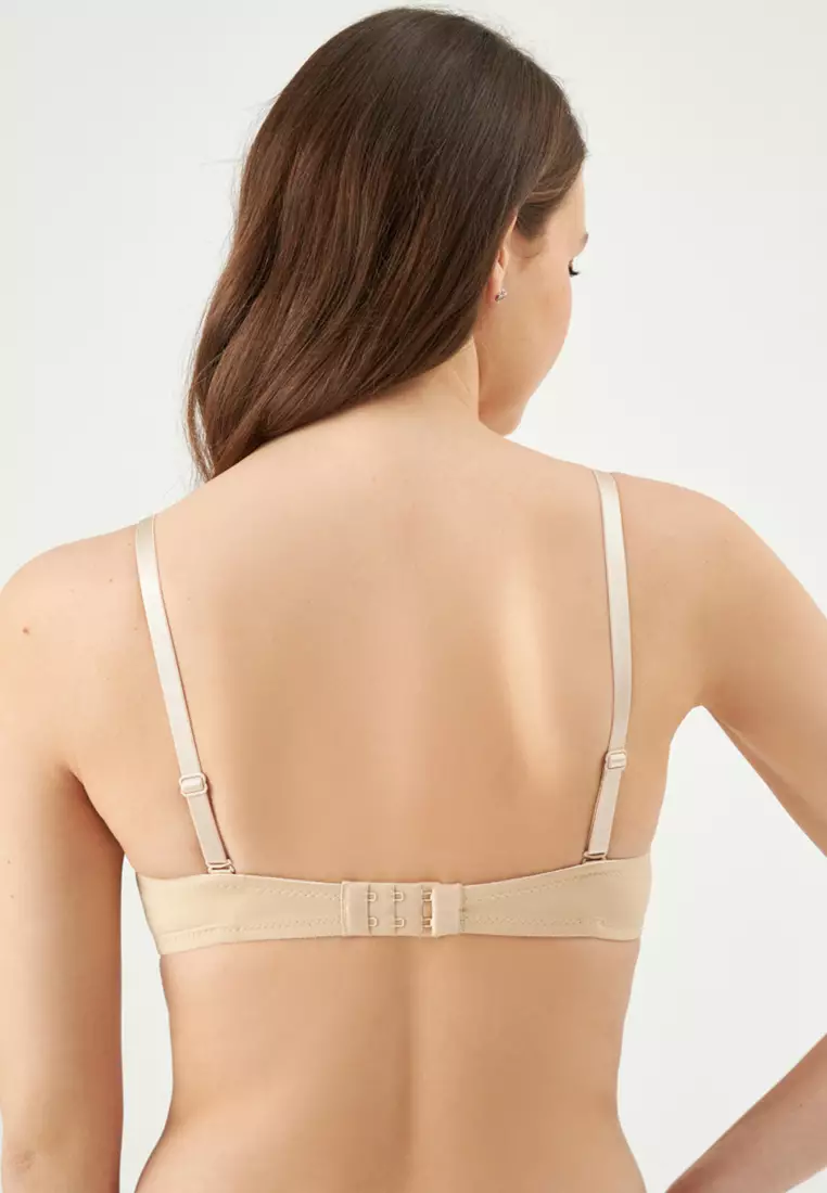 EROS Beige Minimizer Bra, Underwired, Adjustable Straps, Underwear for  Women 2024, Buy EROS Online