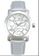 EGLANTINE 銀色 EGLANTINE® Sara 灰色皮革錶帶上的精鋼石英手錶 4F1D4ACE83FDB8GS_1
