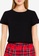 MISSGUIDED red Jersey Crop Tee And Shorts Set 1D8A3AAFA9273AGS_3