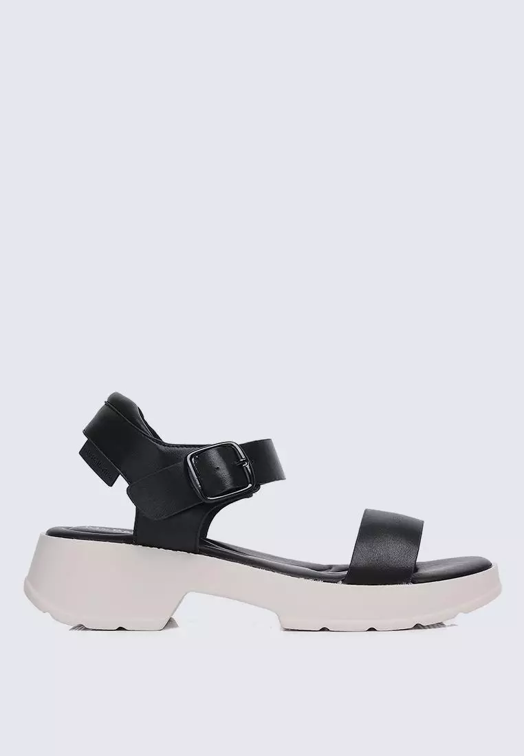 Discount on My Ballerine  shoes - SKU: My Ballerine Go Walk Comfy Sandals In Black