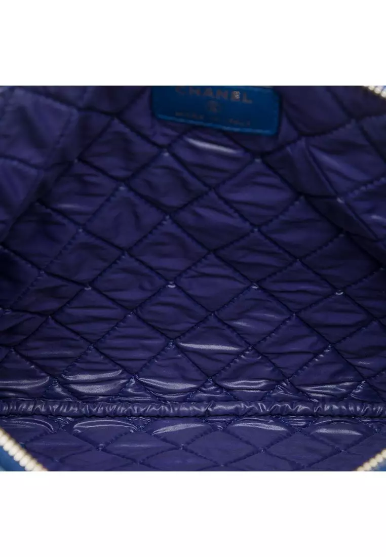 Pre-Loved Chanel Medium Bi Quilted Lambskin O Case Clutch