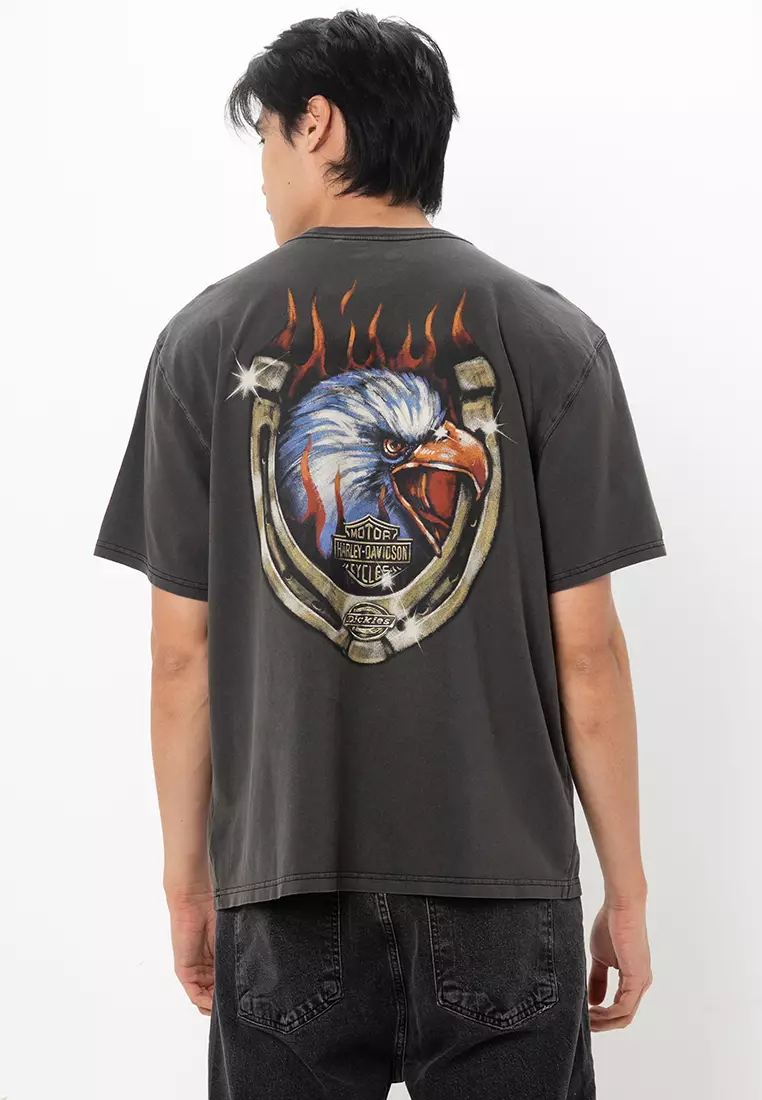 Dickies x HD® Heavyweight Flaming Eagle Tee