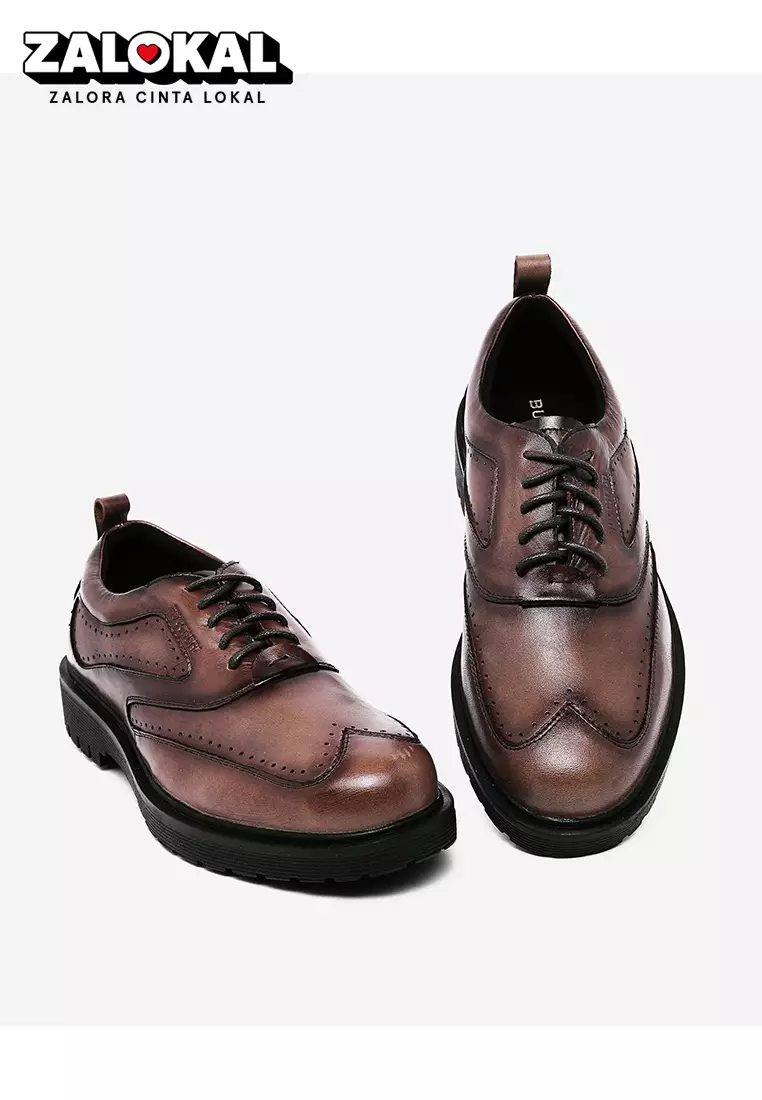 Buccheri Kyros Lace Ups Men Brown