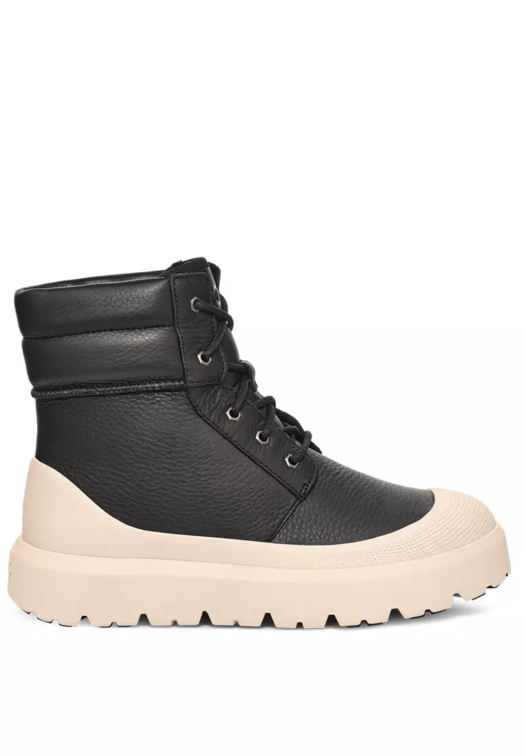 Discount on UGG  shoes - SKU: UGG Men's Neumel High Weather Hybrid - Black / Birch (1158208-BCKBR)