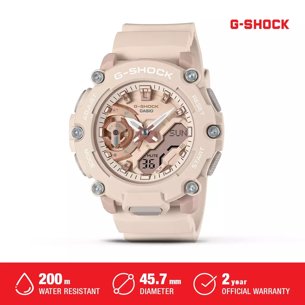 Casio G-Shock Jam Tangan Wanita Analog Digital Original GMA-S2200M-4ADR